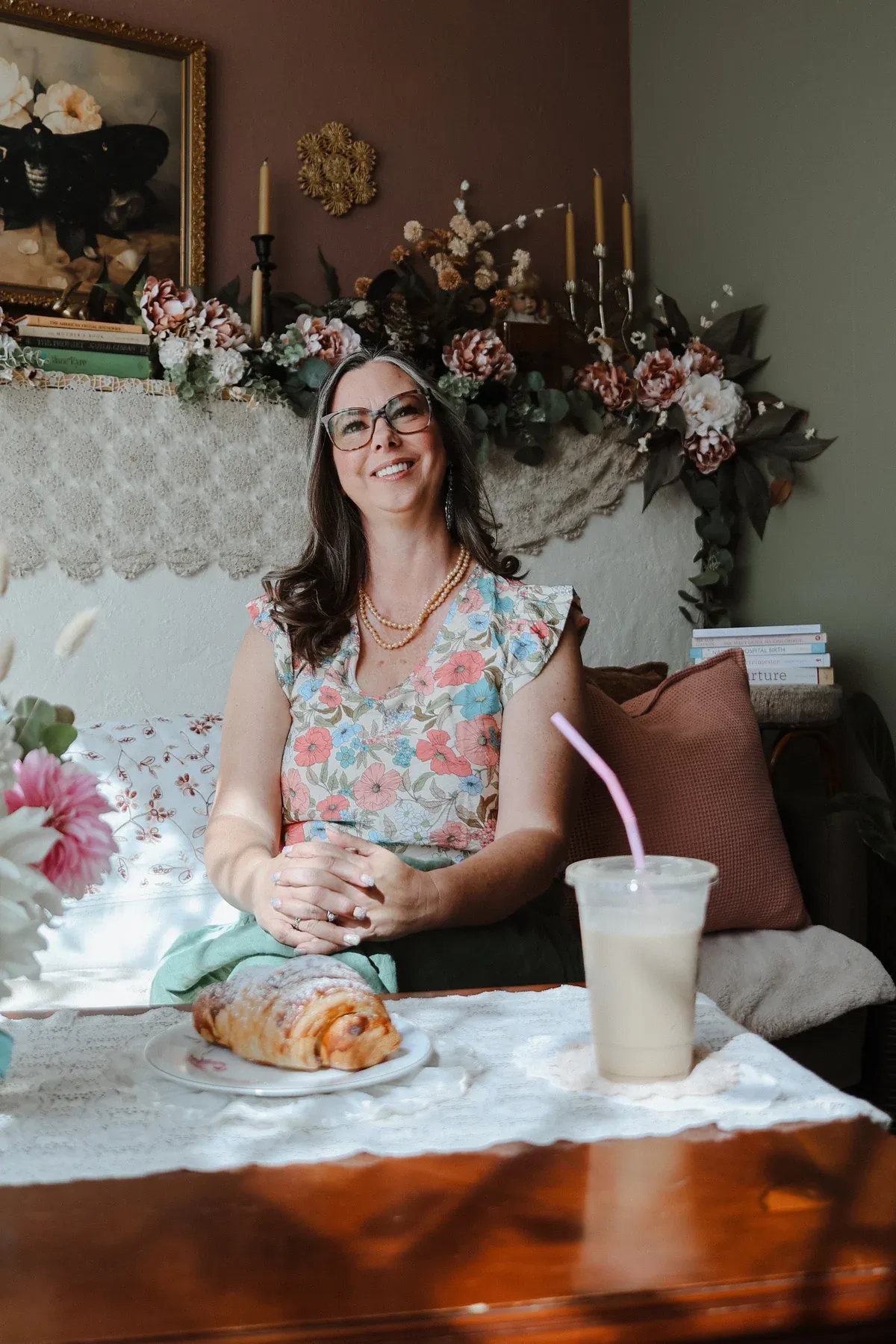Kristi Fulton, postpartum doula, smiling warmly